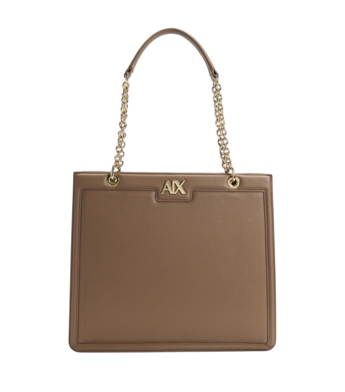 Beige madison tote bag