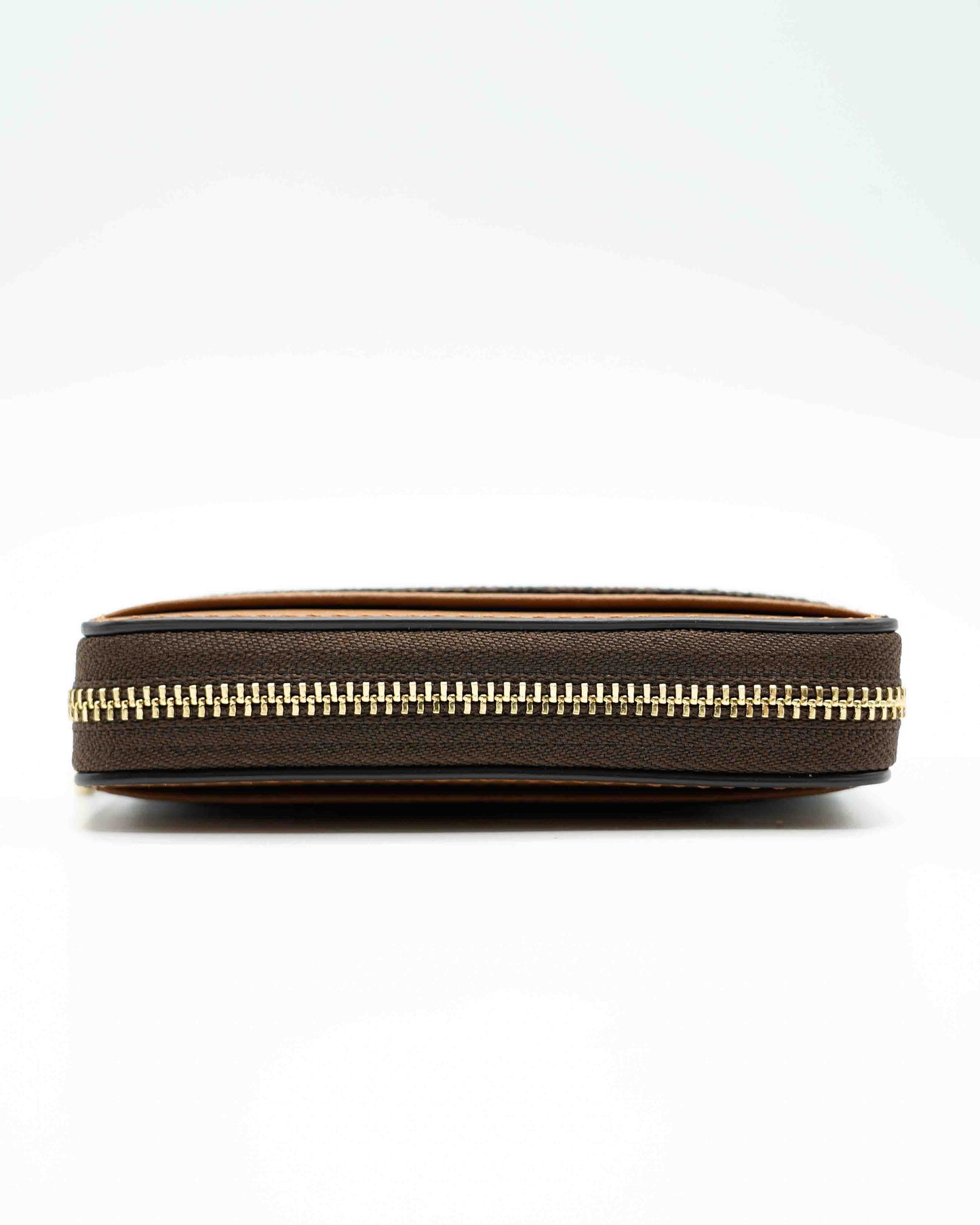 Jet Set Brown Zip Wallet