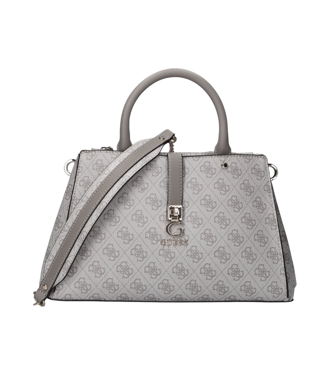 Gray Zamira Luxury Satchel Bag