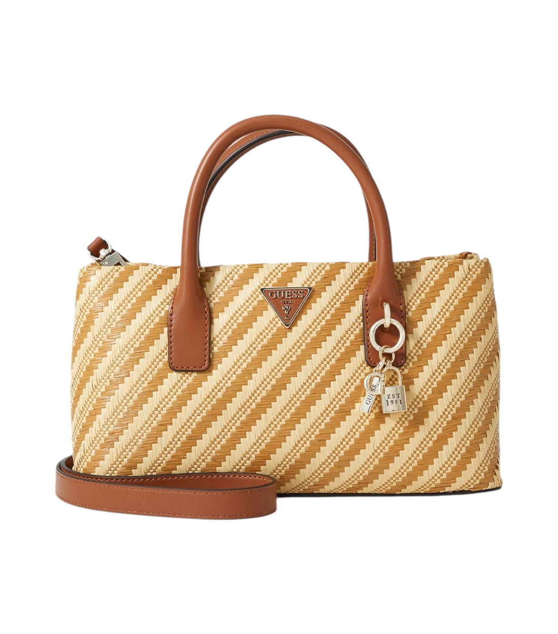 Beige Simona Small Satchel bag