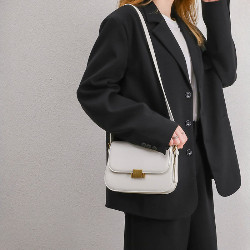 Minimalist Leren Schoudertas – Elegant & Tijdloos Design