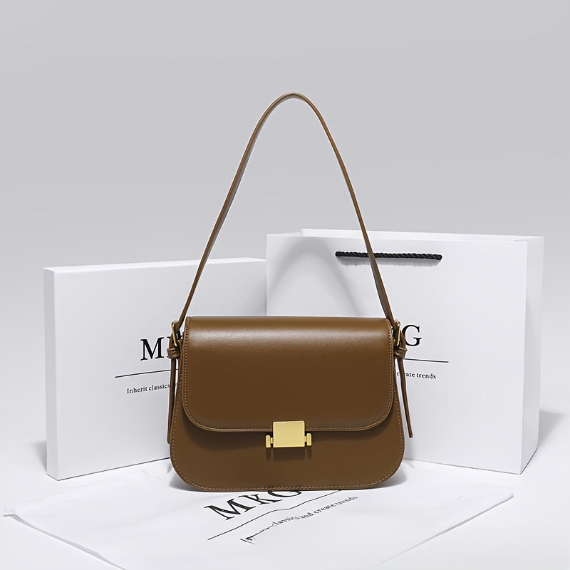 Minimalist Leren Schoudertas – Elegant & Tijdloos Design