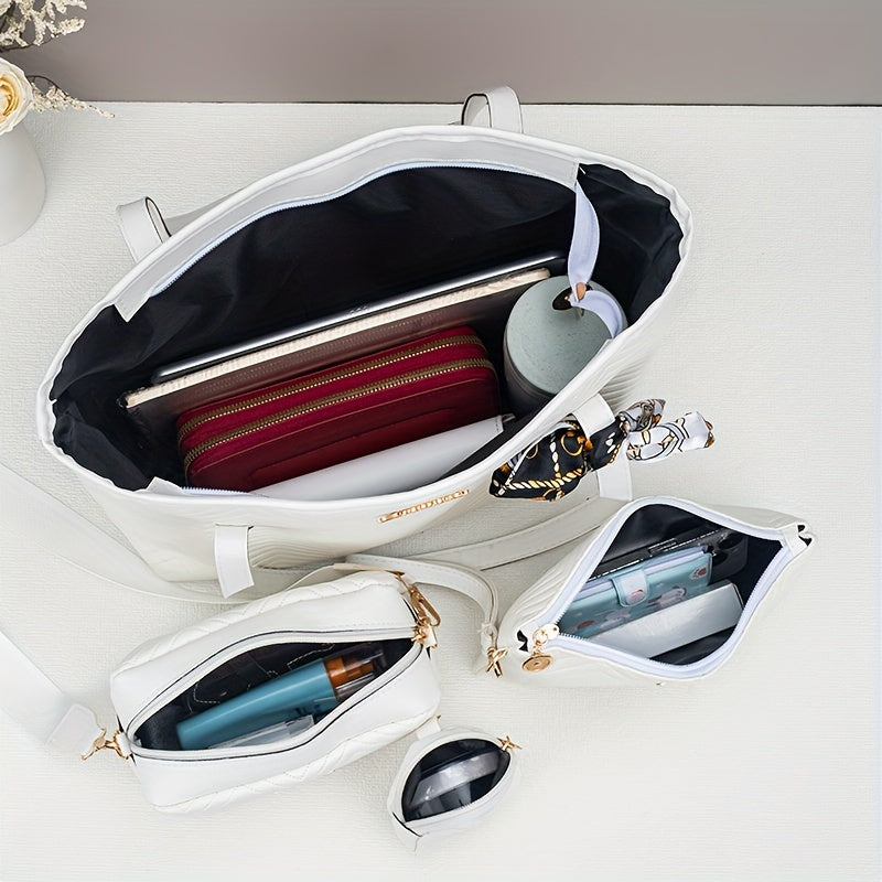 4-Delige Tassen Set – Elegant, Praktisch & Perfect voor Elke Dag
