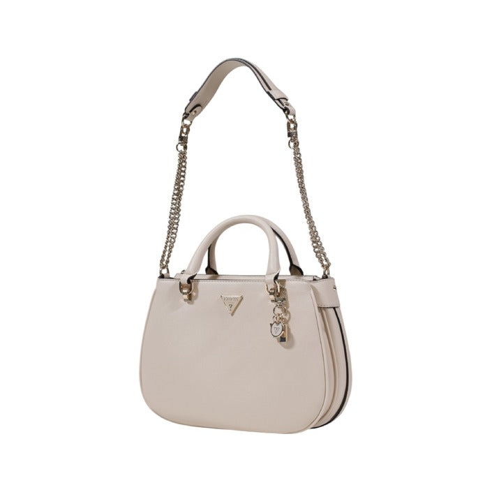 Bone Fedora Satchel Handbag