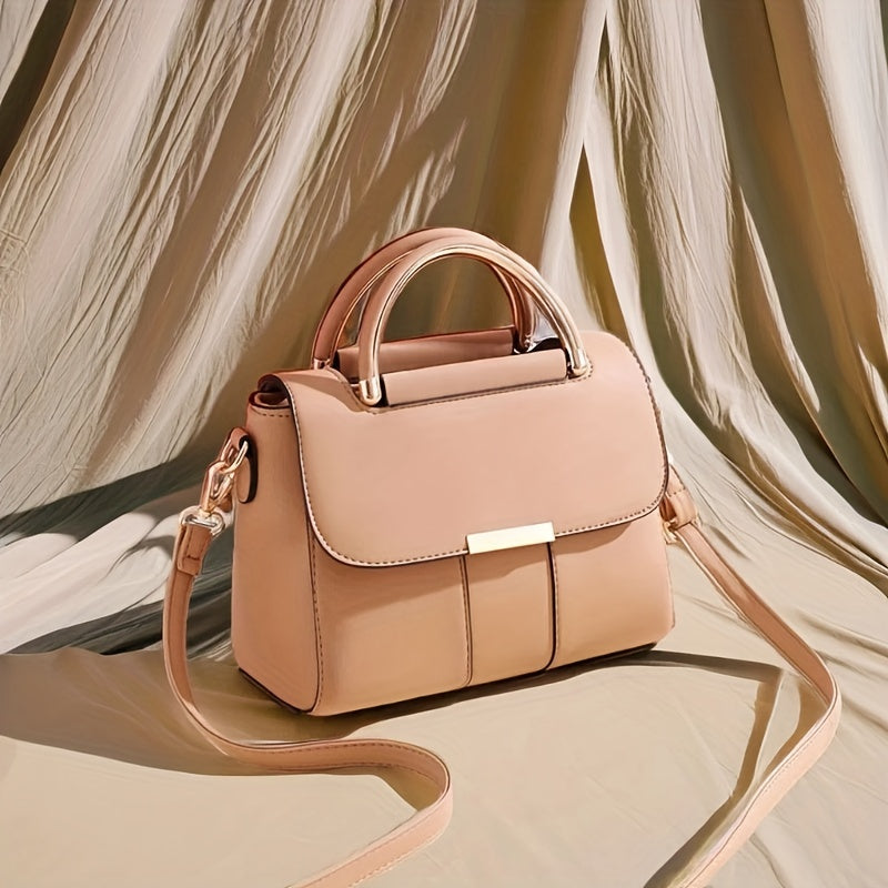 Elegant Crossbody – Lightweight Bag with Gold Handgreep