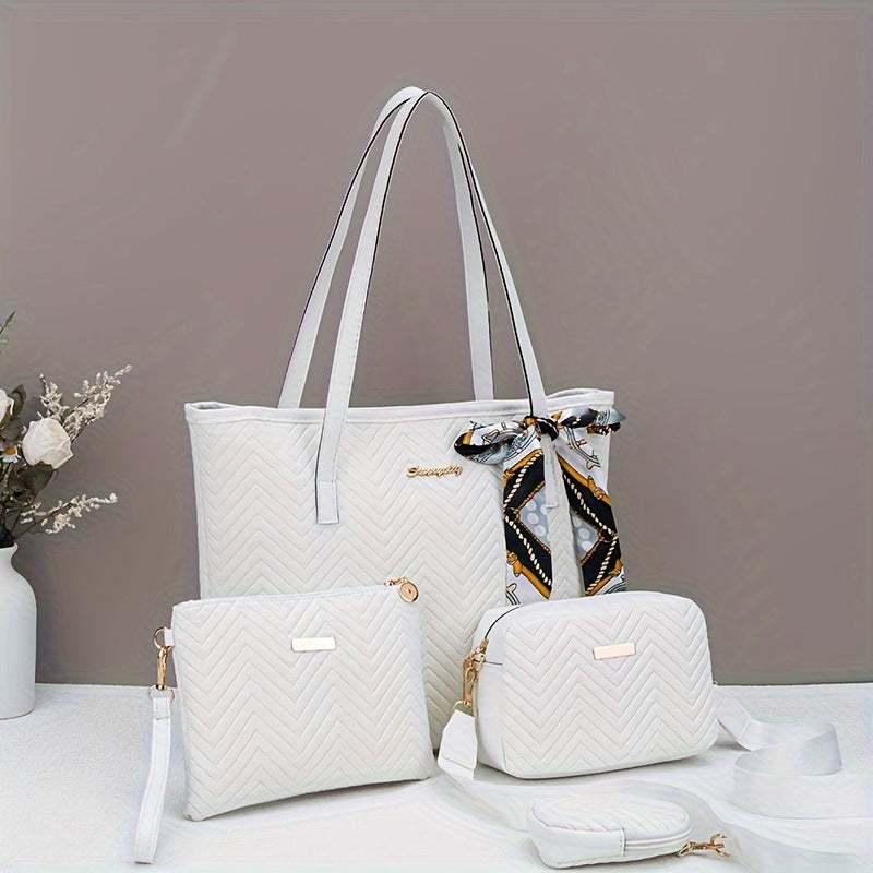 4-Delige Tassen Set – Elegant, Praktisch & Perfect voor Elke Dag