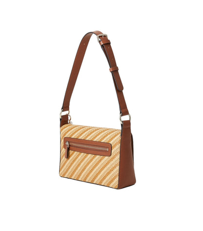 Beige simona flap bag