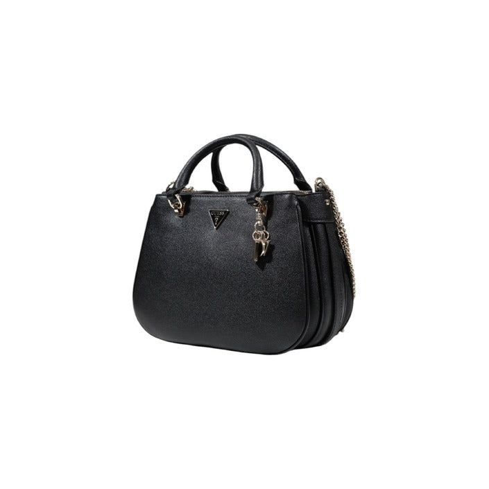 Black Fedora Satchel Handbag