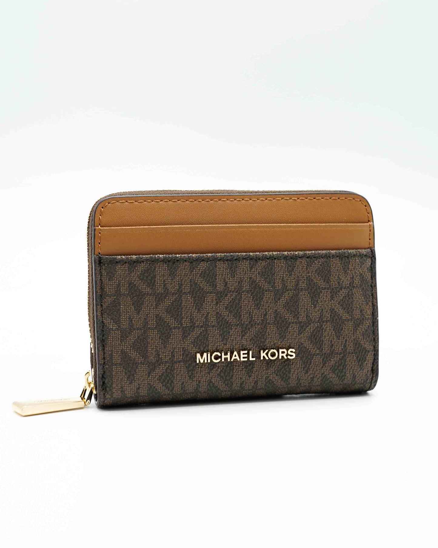 Jet Set Brown Zip Wallet