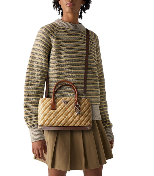Beige Simona Small Satchel bag