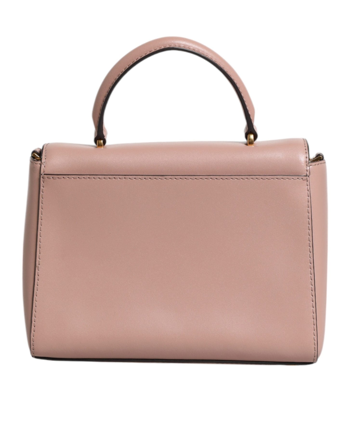 Pink Leather Logo Plaque Crossbody MINDY Bag