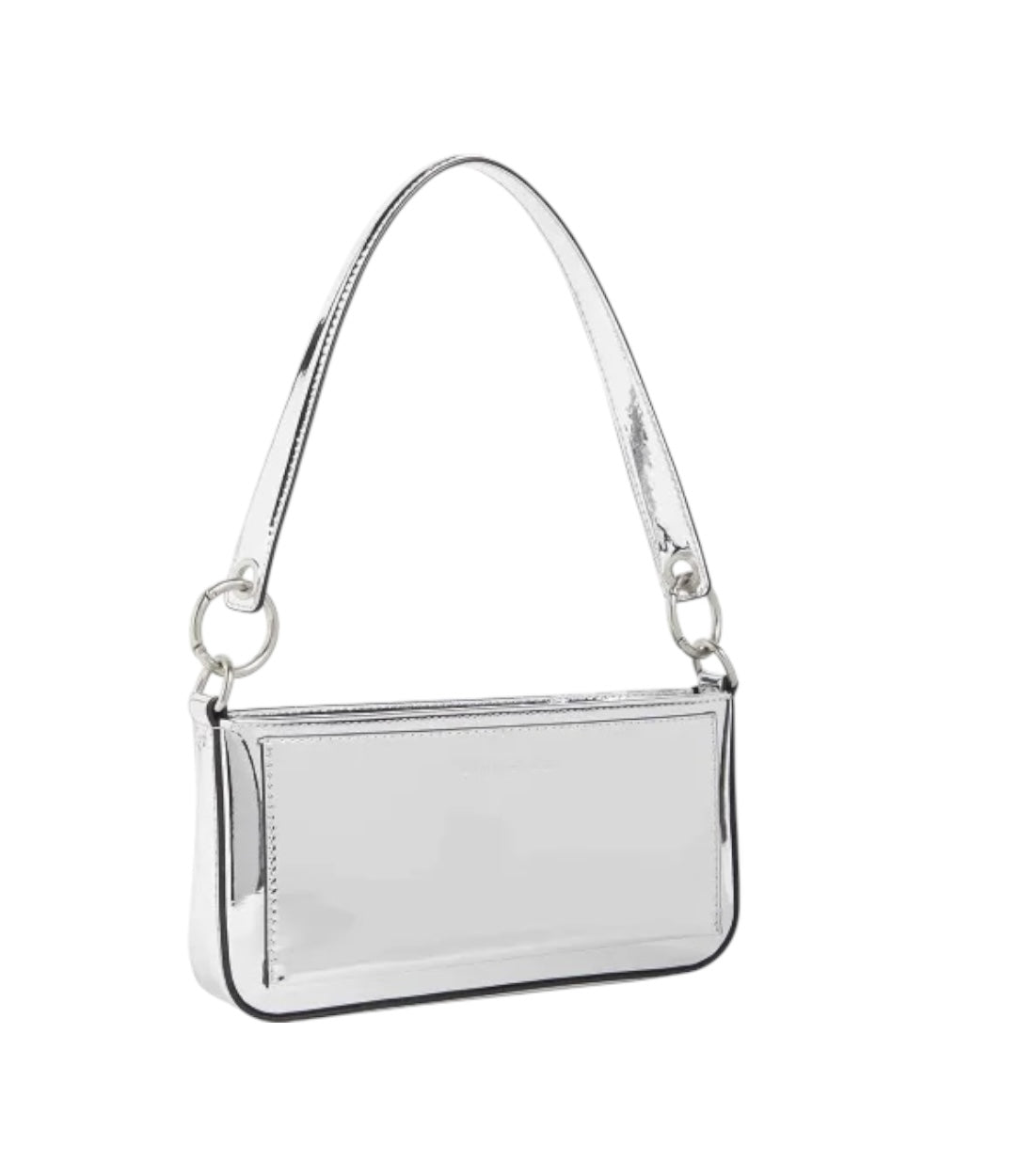 Sculpted shoulder bag
