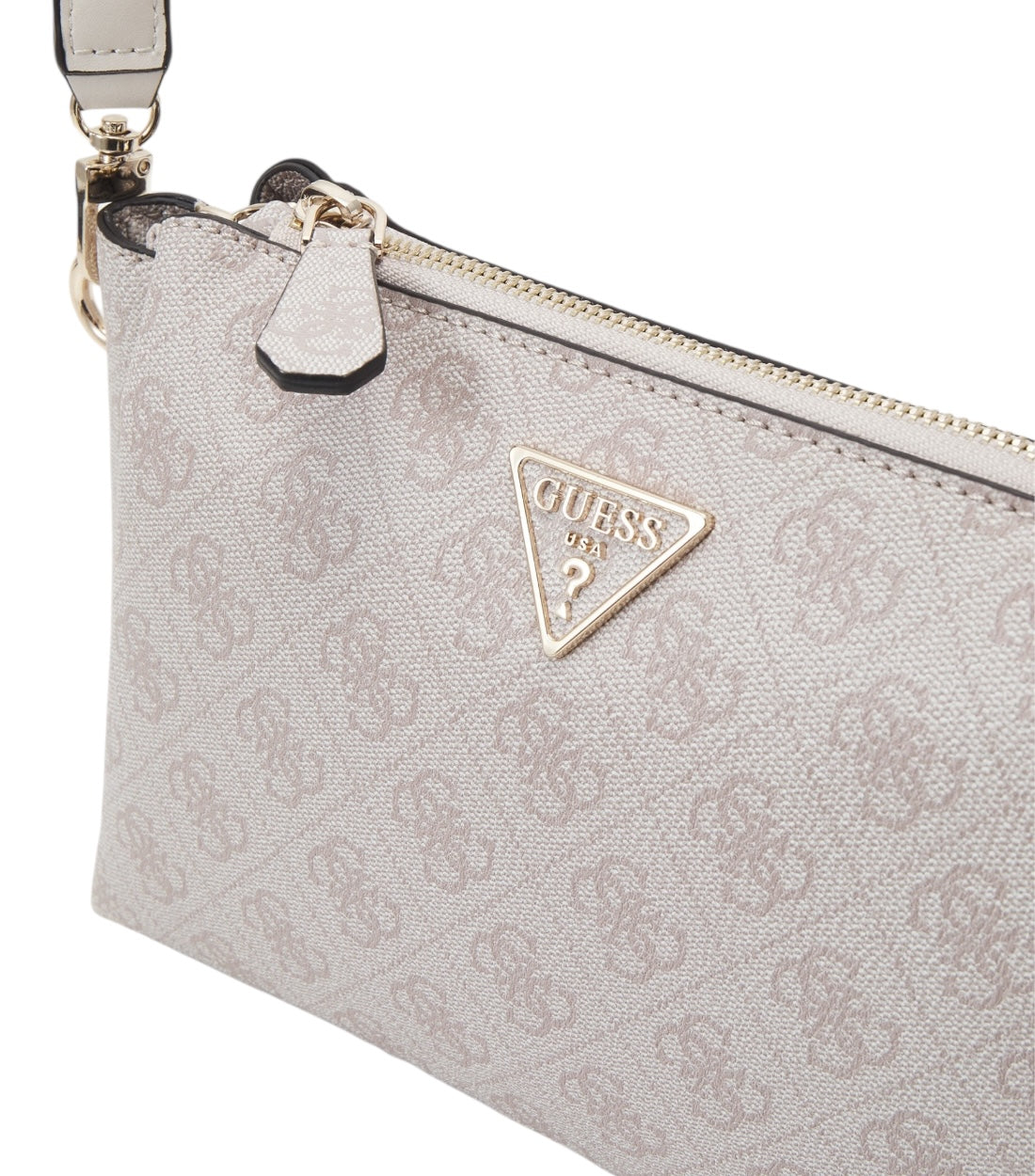 Pink Noelle Tri-Compartment Xbody Shoulder Bag