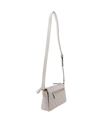 Pink Noelle Tri-Compartment Xbody Shoulder Bag