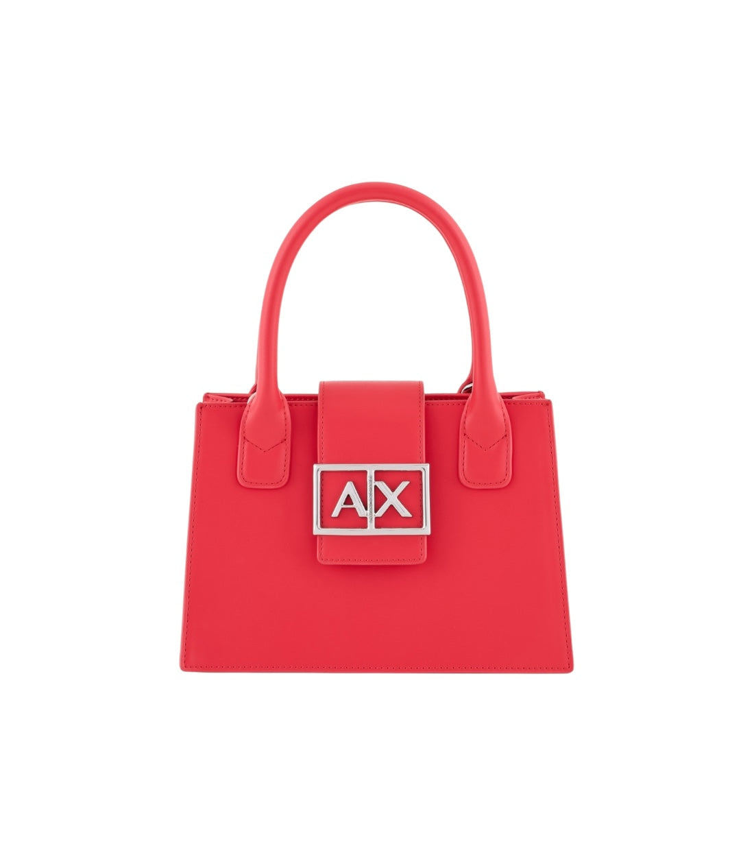 Pink small trapeze handbag