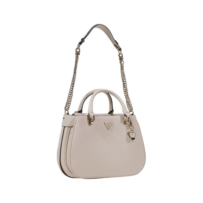 Bone Fedora Satchel Handbag