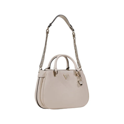 Bone Fedora Satchel Handbag