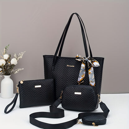 4-Delige Tassen Set – Elegant, Praktisch & Perfect voor Elke Dag
